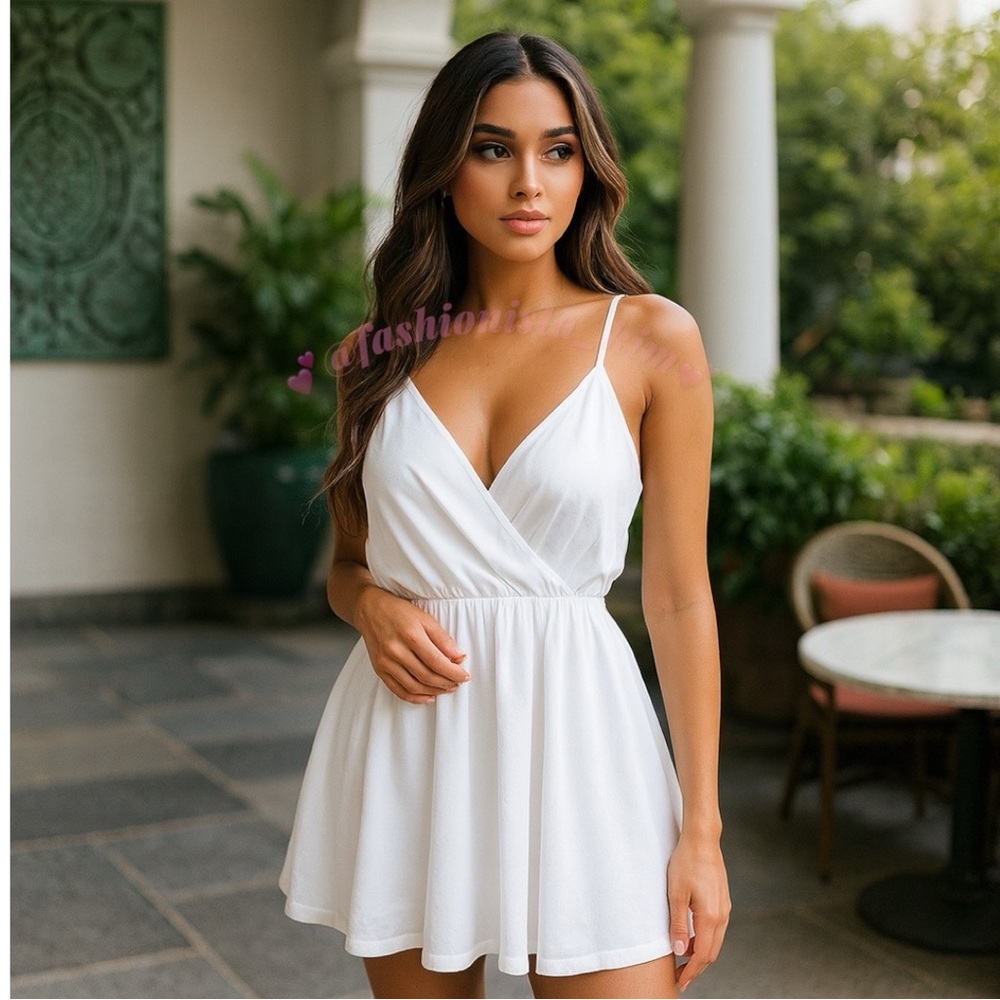 Kardashian kollection white party dress NWT